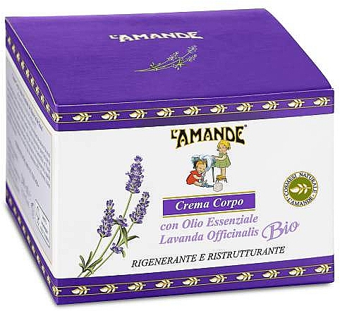 Körpercreme Lavendel - L'Amande Body Cream Organic Piedmont Lavender — Bild N3