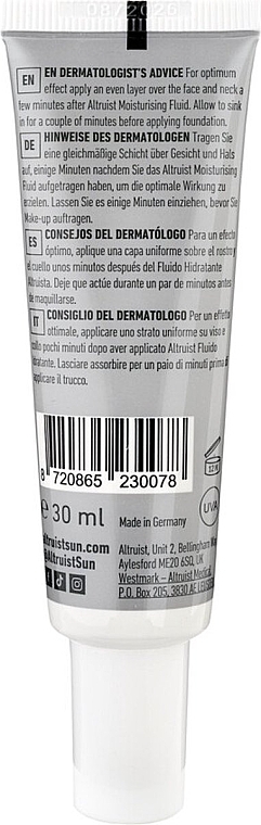 Altruist Dermatologist Primer SPF50  - Sonnenschutz-Primer — Bild N3