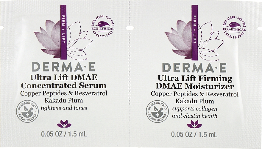 Set (Probe) - Derma E Ultra Lift (serum/1.5ml + cr/1.5ml) — Bild N1