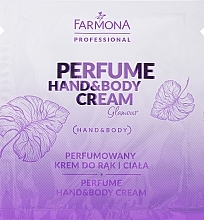 Parfümierte Hand- und Körpercreme - Farmona Professional Perfume Hand&Body Cream Glamour (Probe)  — Bild N1