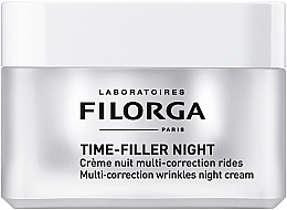 Korrigierende Anti-Falten Nachtcreme für das Gesicht - Filorga Time-filler Night Cream — Bild N1