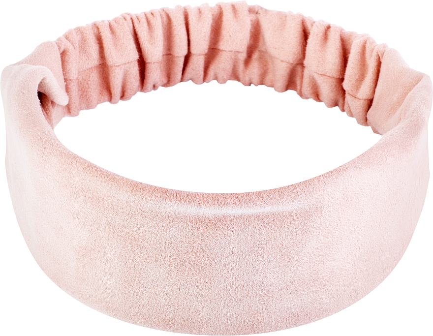 Haarband Suede Classic pfirsichfarben - MAKEUP Hair Accessories — Bild N1