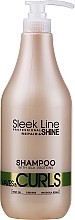 Shampoo für welliges Haar - Stapiz Sleek Line Waves & Curles Shampoo — Bild N3