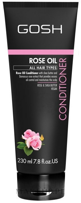 Haarspülung mit Rosenöl für alle Haartypen - Gosh Rose Oil Conditioner — Bild 230 ml