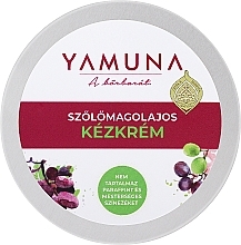 Düfte, Parfümerie und Kosmetik Handcreme mit Traubenkernöl - Yamuna Grape Seed Oil Hand Cream