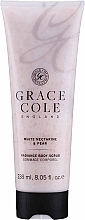 Körperpeeling mit weißem Pfirsich und Birne - Grace Cole Boutique White Nectarine & Pear Radiance Body Scrub — Bild N1