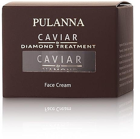Gesichtscreme mit Kaviarextrakt und Hyaluronsäure - Pulanna Caviar & Diamond Treatment — Bild N2