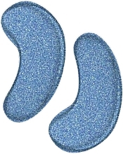 Hydrogel-Augenpads mit Glitzer - IDC Institute Glitter Hydrogel Eye Pad Blue — Bild N2