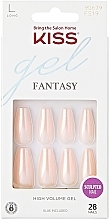 Künstliche Nägel Größe L 28 St. - Kiss Gel Fantasy Hold Me Closer  — Bild N1