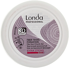 Haargel mit extra starker Fixierung - Londa Professional Fiber Transformation — Bild N1