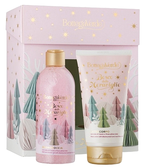 Set - Bottega Verde Bosco Delle Meraviglie Girt Set (sh/gel/250ml + b/lot/150ml) — Bild N1