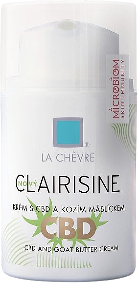 Regenerierende Gesichtscreme - La Chevre Clairisine Cream With CBD & Goat Butter — Bild N1