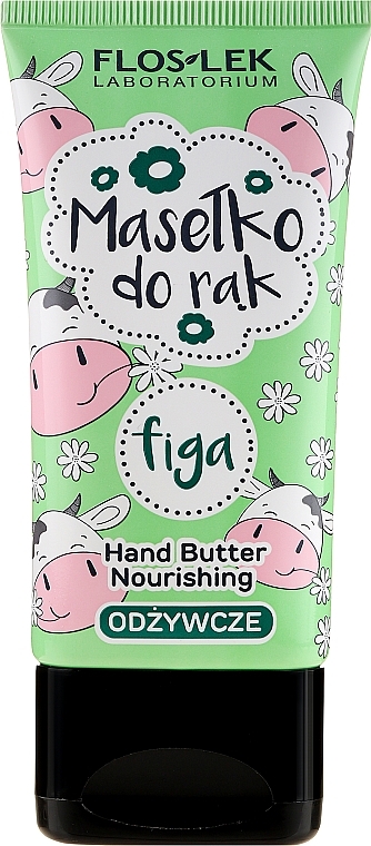 Nährende Handbutter mit Feigen - Floslek Nourishing Hand Butter Figa — Foto N3