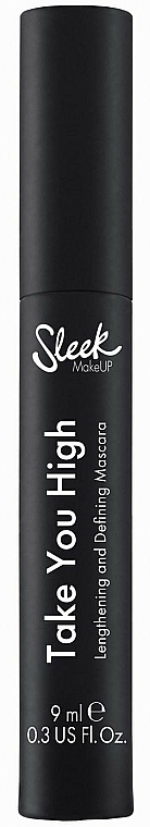 Wimperntusche für lange und definierte Wimpern - Sleek MakeUP Take You High Lengthening & Defining Mascara