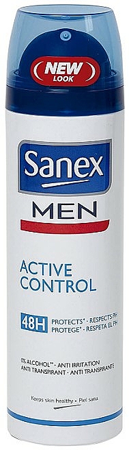 Deospray Antitranspirant Active Control - Sanex Men Active Control — Bild N2
