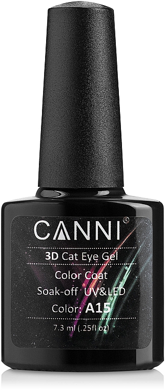 Gel-Nagellack Sternenhimmel - Canni 3D Top Coat Cat Eye — Bild N1