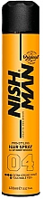 Düfte, Parfümerie und Kosmetik Haarlack Extra starker Halt - Nishman Hair Spray Extra Strong №04