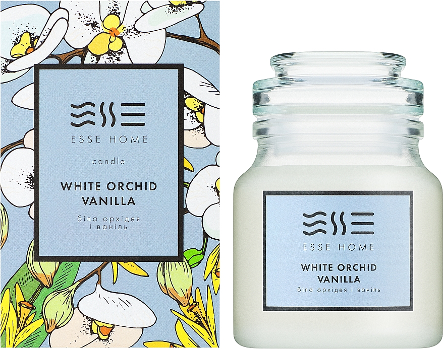 Esse Home White Orchid Vanilla - Duftkerze — Bild N2