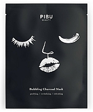 Düfte, Parfümerie und Kosmetik Klärende Blasen-Gesichtsmaske mit Aktivkohle - Pibu Beauty Bubbling Charcoal Mask