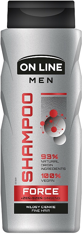 Haarshampoo mit Ginseng für Männer - On Line Men Force Shampoo — Bild N1