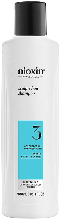 Shampoo für Kopfhaut und trockenes Haar  - Nioxin Pro Clinical System 3 Scalp + Hair Thickening Shampoo  — Bild N1