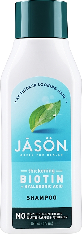 Regenerierendes Shampoo mit Biotin - Jason Natural Cosmetics Restorative Biotin Shampoo — Bild N1