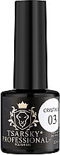 Gellack für Nägel - Tsarsky Proffesional Crystals Polish Gel — Bild N1