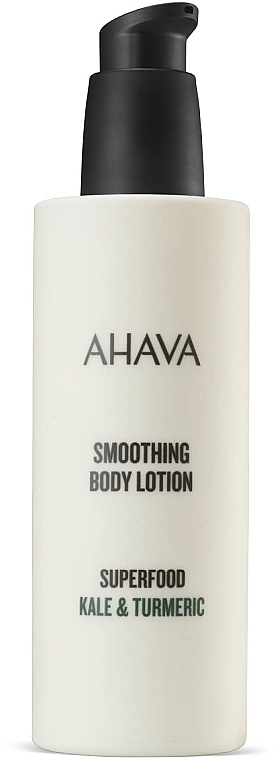 Weichmachende Körperlotion - Ahava Superfood Kale & Turmeric Smoothing Body Lotion — Bild N1