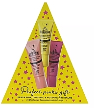 Lippenbalsam-Set - Dr. Pawpaw Pink Beauty Gift Balm (Balsam 3x10ml) — Bild N1