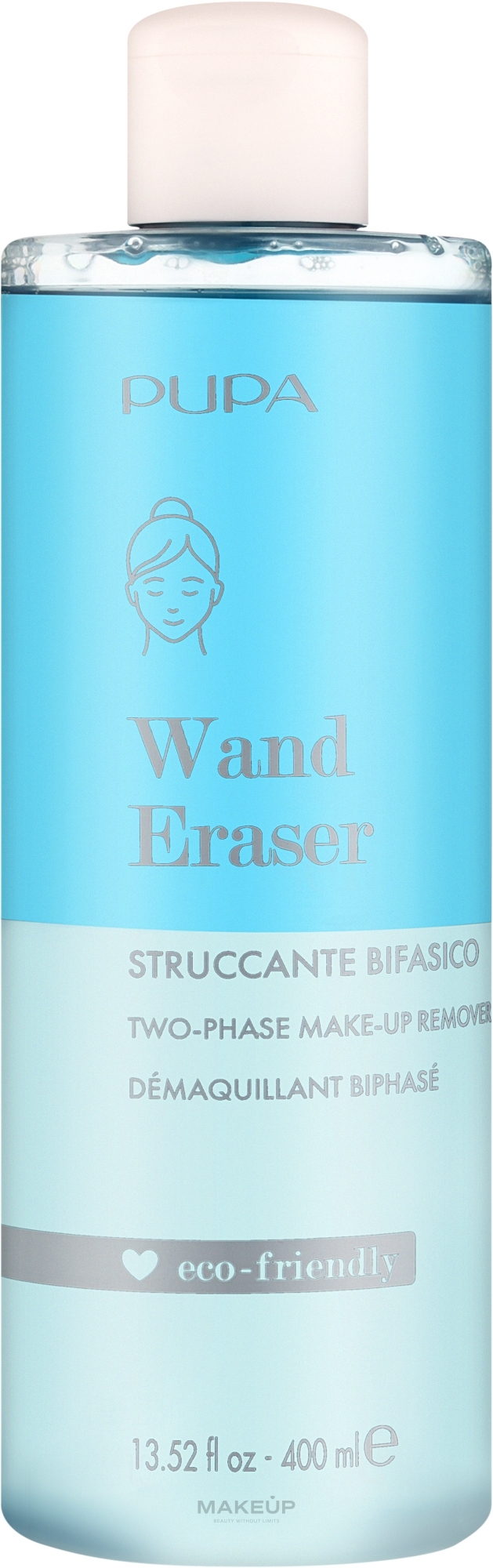 Zweiphasen-Make-up-Entferner - Pupa Wand Eraser Two-Phase Makeup Remover — Bild 400 ml
