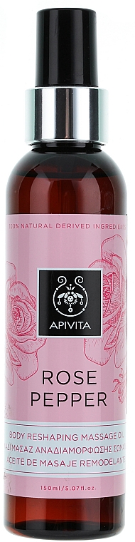 Korrektives Massageöl mit rosa Pfeffer - Apivita Massage Oil — Bild N1