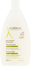 Feuchtigkeitsspendendes Duschgel für Körper, Haare und Gesicht - A-Derma Hydra-Protective Shower Gel — Bild N3
