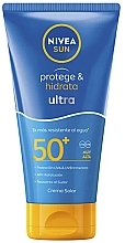 Düfte, Parfümerie und Kosmetik Sonnenschutz-Gesichtslotion - Nivea Sun Protect & Moisturize Ultra Spf50