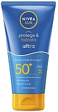 Sonnenschutz-Gesichtslotion - Nivea Sun Protect & Moisturize Ultra Spf50 — Bild N1