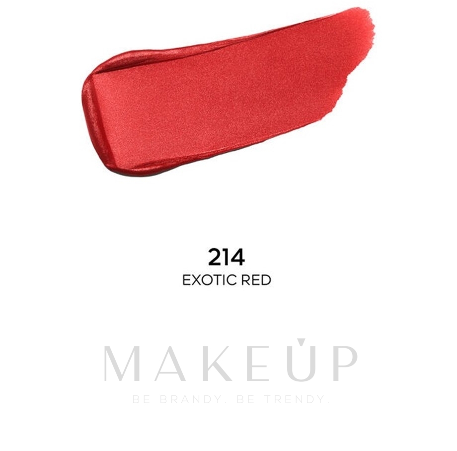 Lippenstift - Guerlain Rouge G Luxurious Velvet Metal Lipstick Refill (Refill)  — Bild 214 - Exotic Red