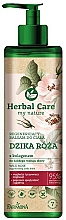 Düfte, Parfümerie und Kosmetik Regenerierender Körperbalsam mit Wildrose und Kollagen - Farmona Herbal Care My Nature Regenerating Body Balm Wild Rose