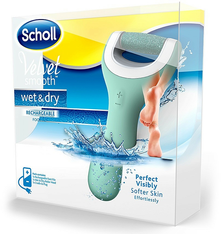 Elektrischer Hornhautentferner - Scholl Velvet Soft Wet&Dry — Bild N1
