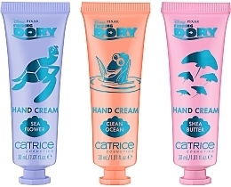 Set aus feuchtigkeitsspendenden Handcremes - Catrice Disney Pixar Finding Dory Hand Cream Set (3xHandcreme 30ml)  — Bild N2