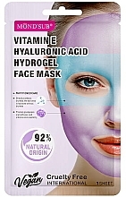 Gesichtsmaske mit Hyaluronsäure und Vitamin E - Mond'Sub Vitamin E Hyaluronic Acid Hydrogel Face Mask — Bild N1