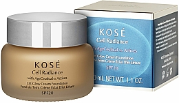 Düfte, Parfümerie und Kosmetik Anti-Aging Creme-Foundation - KOSE Cell Radiance Lift Glow Cream Foundation SPF20