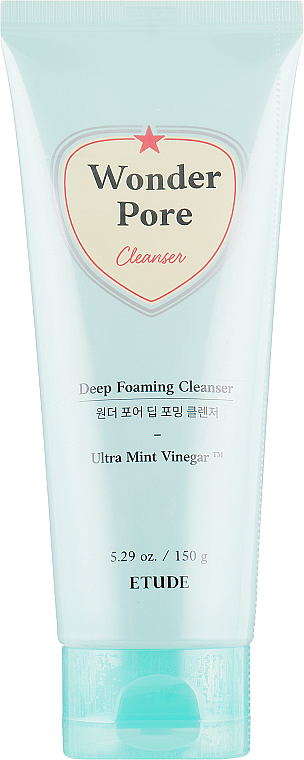 Tief reinigender Gesichtsschaum mit Minze - Etude House Wonder Pore Deep Foaming Cleanser 10 in 1 — Bild N1