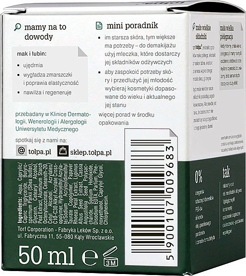 Anti-Falten Nachtcreme - Tolpa Green Firming 40+ Rejuvenating Anti-Wrinkle Night Cream — Bild N2