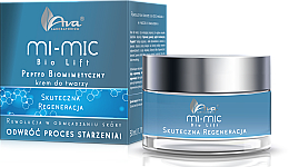 Düfte, Parfümerie und Kosmetik Intensiv regenerierende Gesichtscreme mit biomimetischem Peptid - AVA Laboratorium Mi-Mic Bio Lift Cream