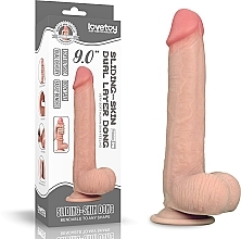 Düfte, Parfümerie und Kosmetik Dildo - LoveToy Sliding Skin Dual Layer Dong 9"