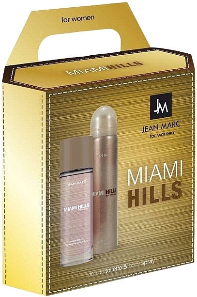 Set - Jean Marc Miami Hills (edt/50ml + deo/75ml) — Bild N1