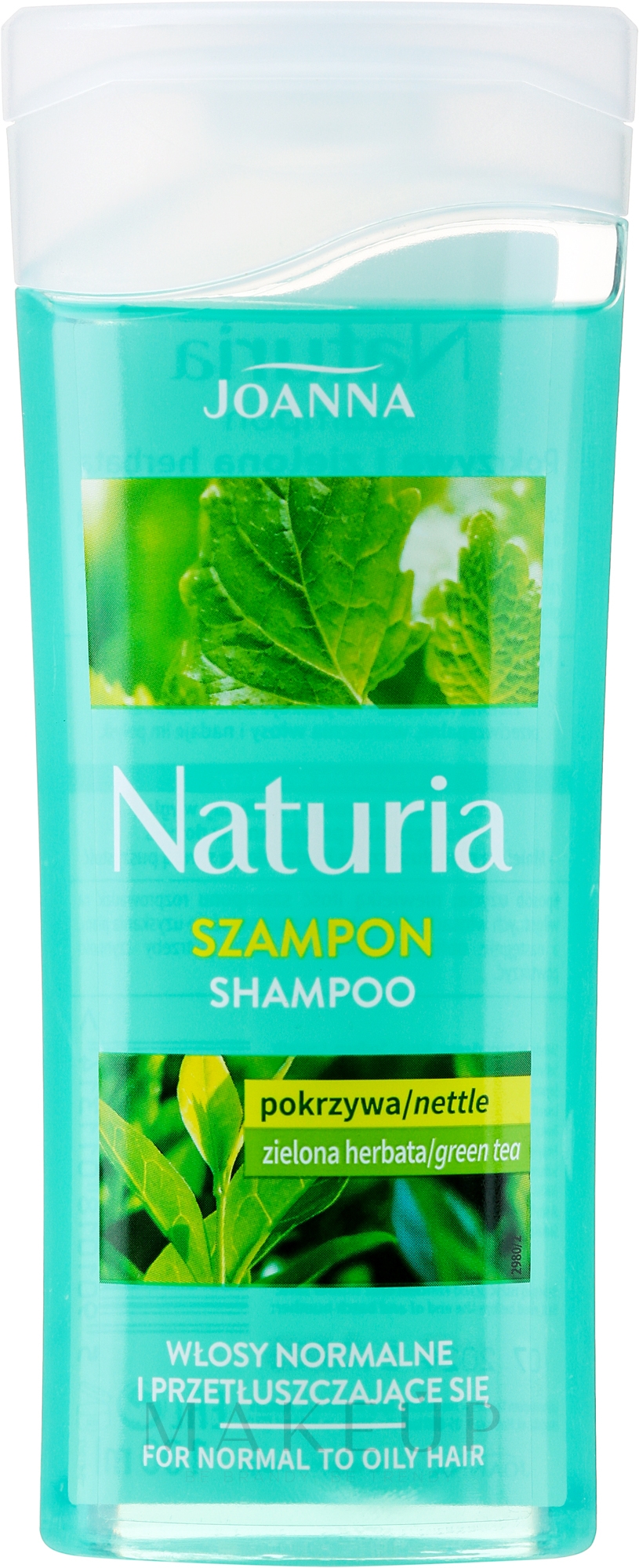 Shampoo für normales bis fettiges Haar mit Brennnessel und grünem Tee - Joanna Naturia Shampoo With Nettle And Green Tea — Bild 100 ml