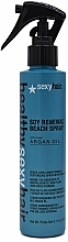 Düfte, Parfümerie und Kosmetik Strukturierendes Pflegespray mit Arganöl - SexyHair HealthySexyHair Soy Renewal Beach Spray
