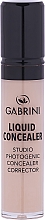 Düfte, Parfümerie und Kosmetik Flüssiger Concealer für das Gesicht - Gabrini Liquid Concealer