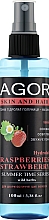 Hydrolat-Toner mit Himbeere und Erdbeere - Agor Summer Time Skin And Hair Tonic — Bild N1