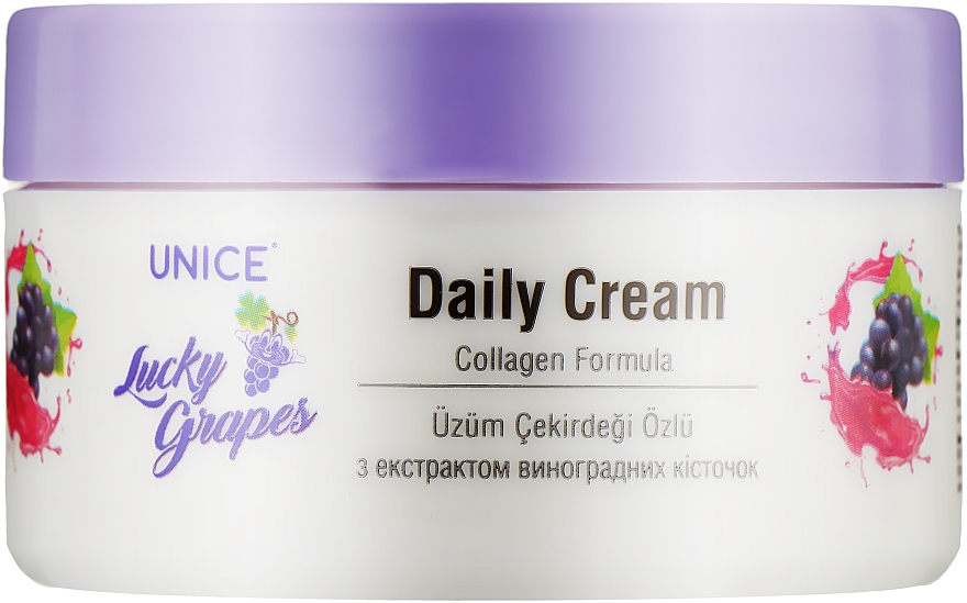 Gesichtscreme mit Traubenkernextrakt - Unice Cream — Bild N1
